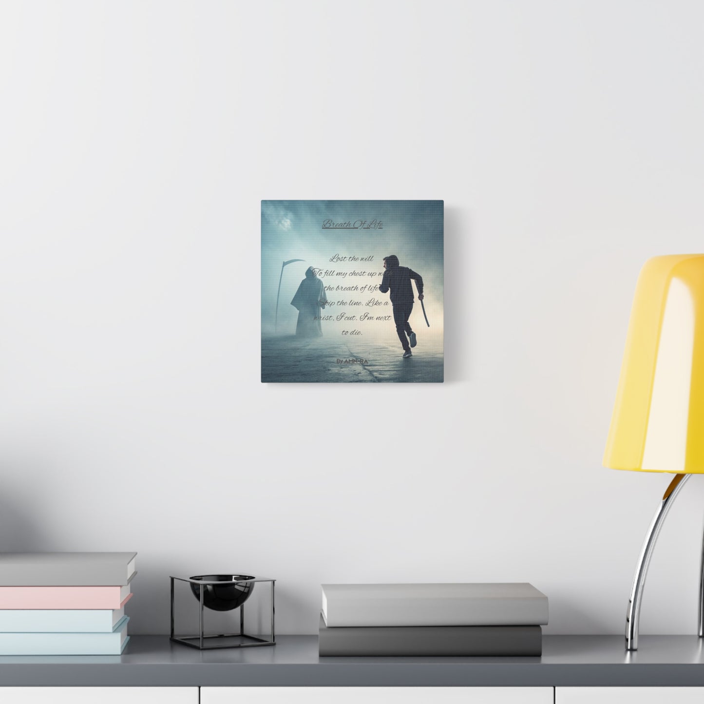 Canvas Poster - Full Color "Breath Of Life" by AMN_RA