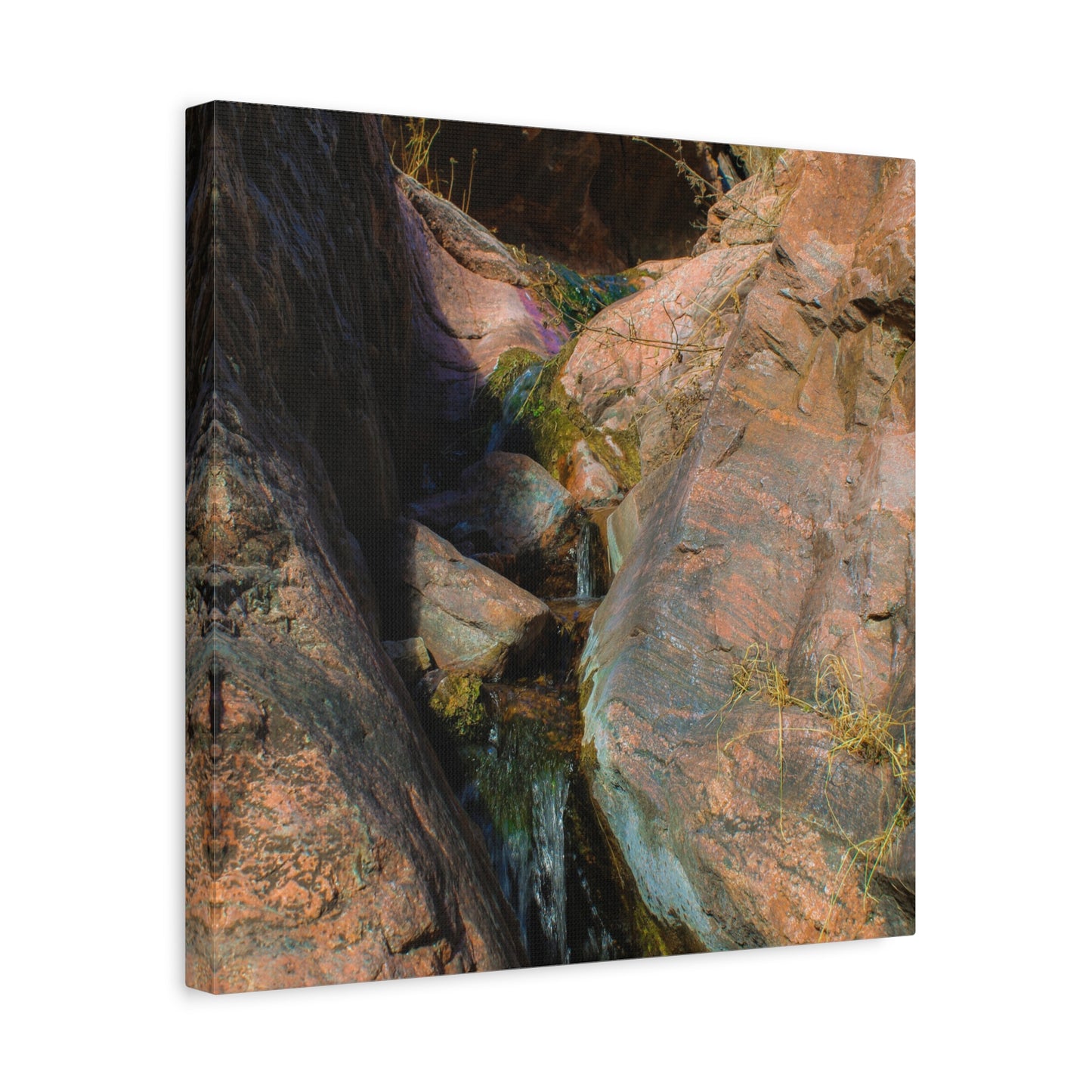Canvas Print Small Waterfall