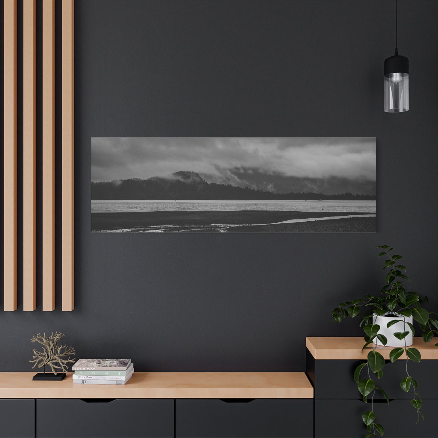 Canvas Print - Foggy Lake Photography
