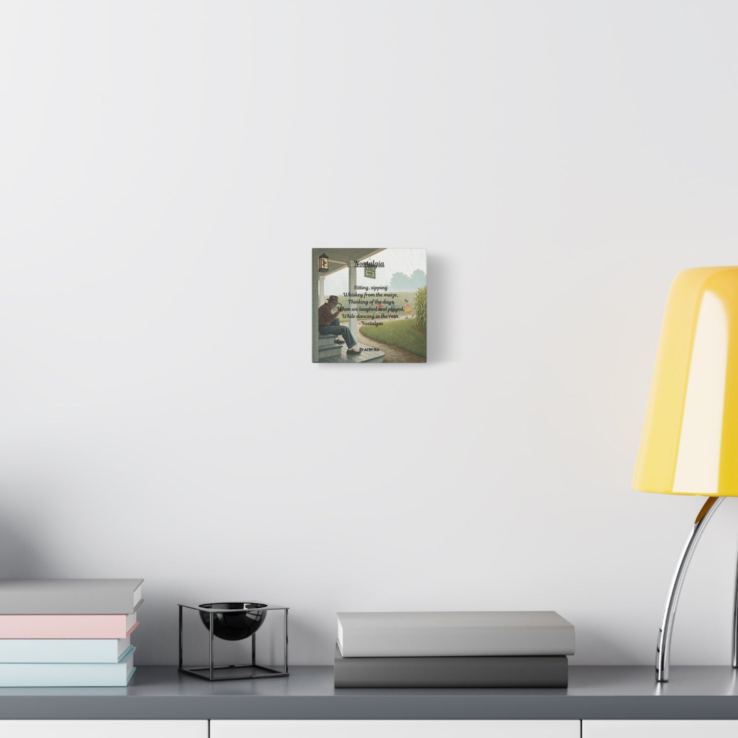 Canvas Poster - Full Color "Nostalgia" by AMN_RA