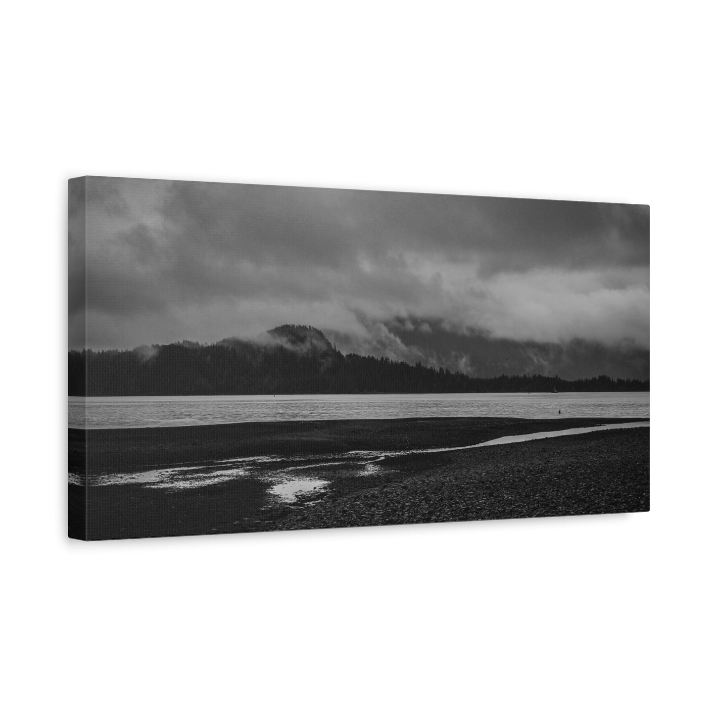 Canvas Print - Foggy Lake Photography