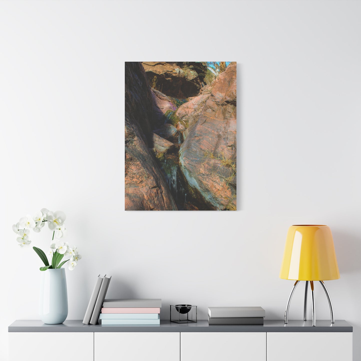 Canvas Print Small Waterfall