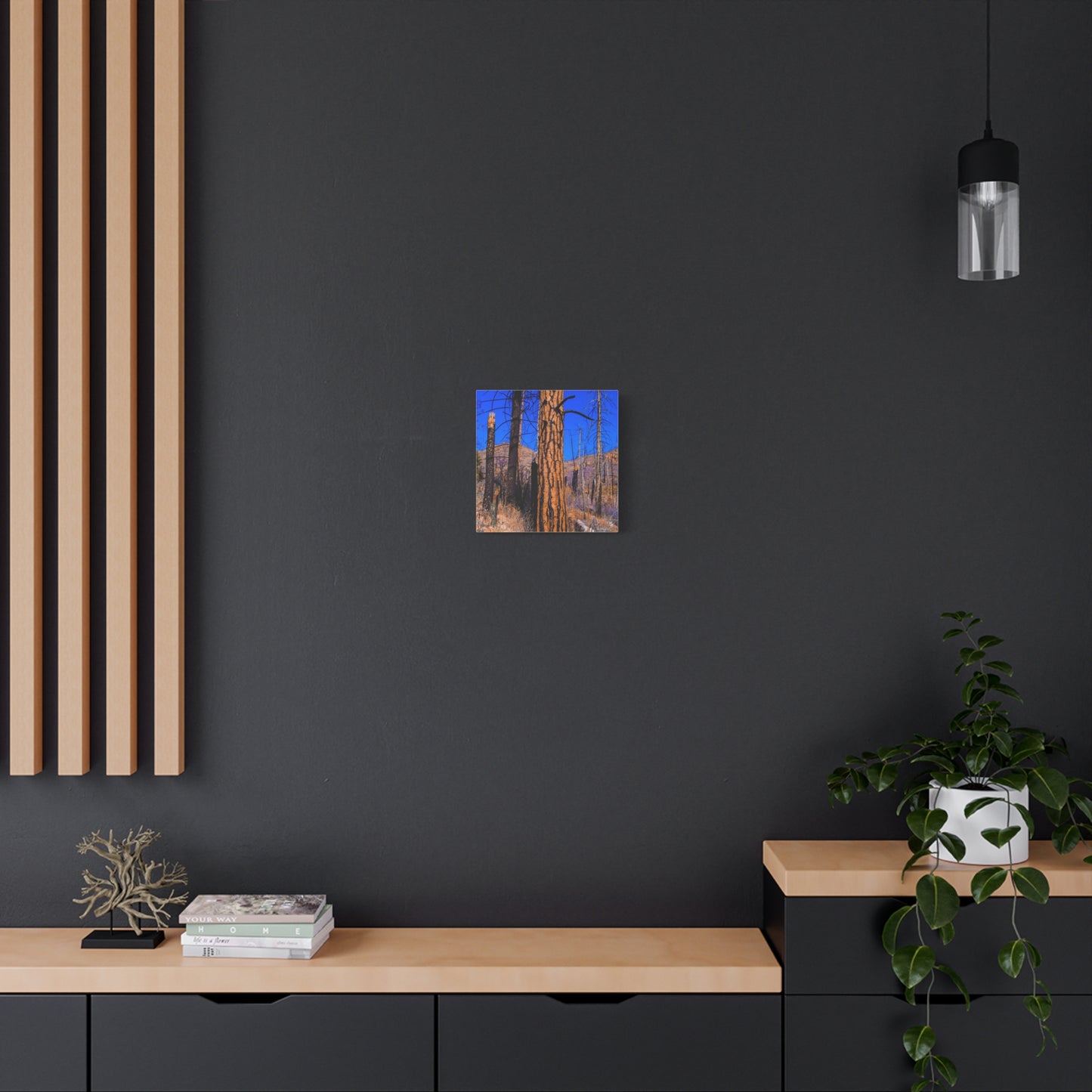 Canvas Print - Thunder Struck Tree Photo