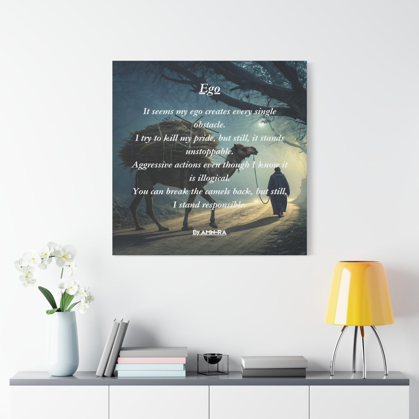 Canvas Print - Ego By AMN-RA