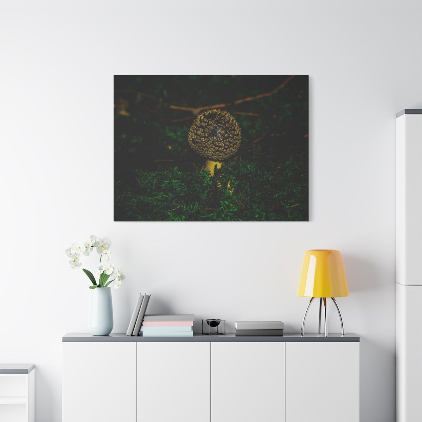 Canvas Print - Micro Mushroom Design