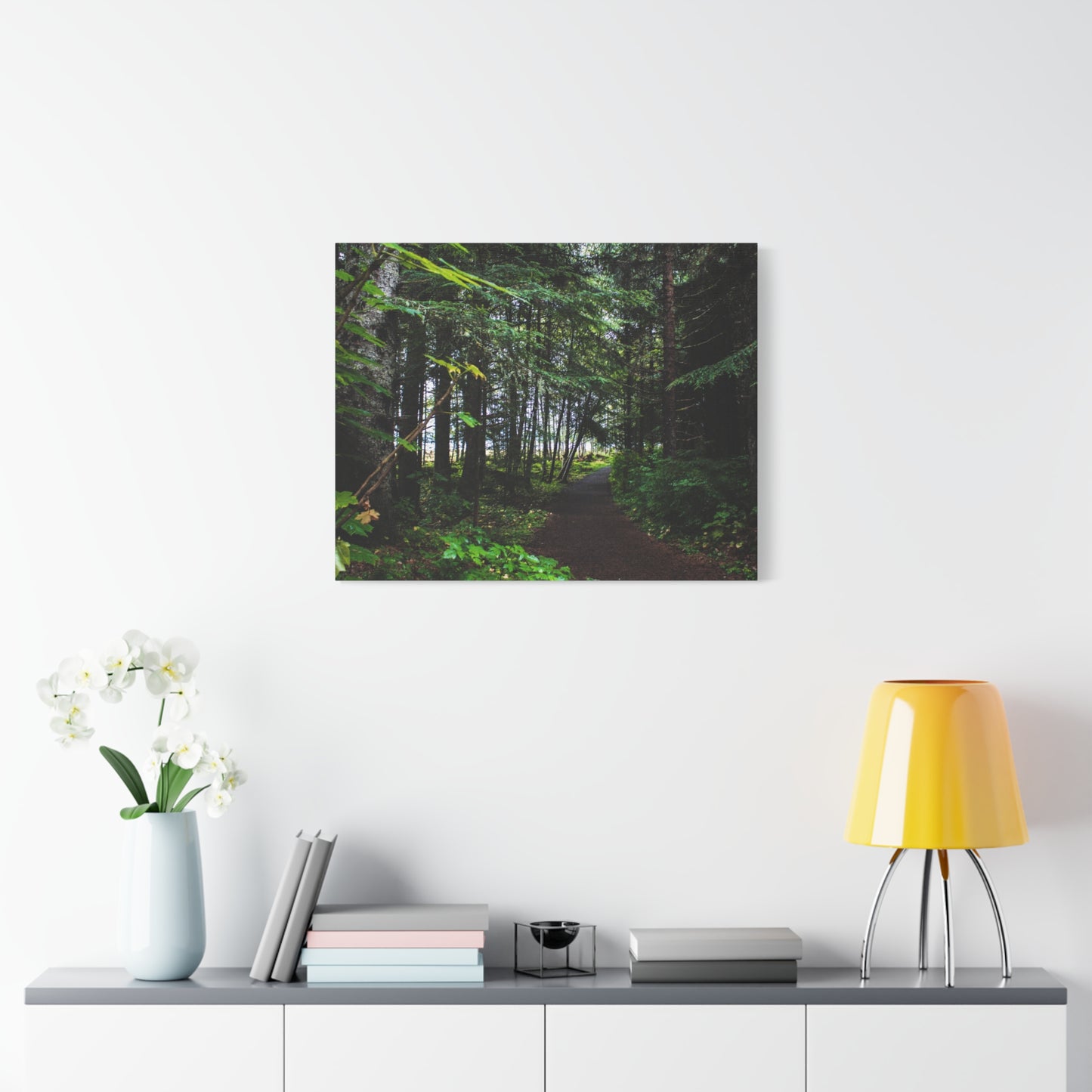 Copy of Canvas Art Print - Trail Through The Trees-Photograph