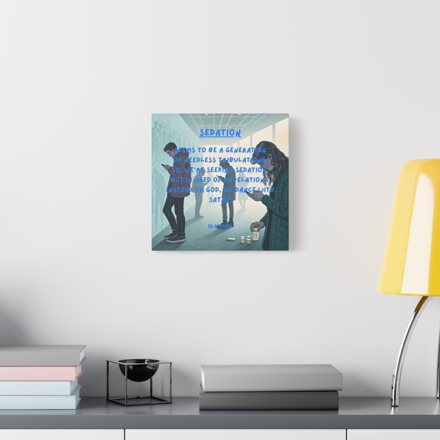Canvas Poster - Full Color "Sedation" by AMN_RA