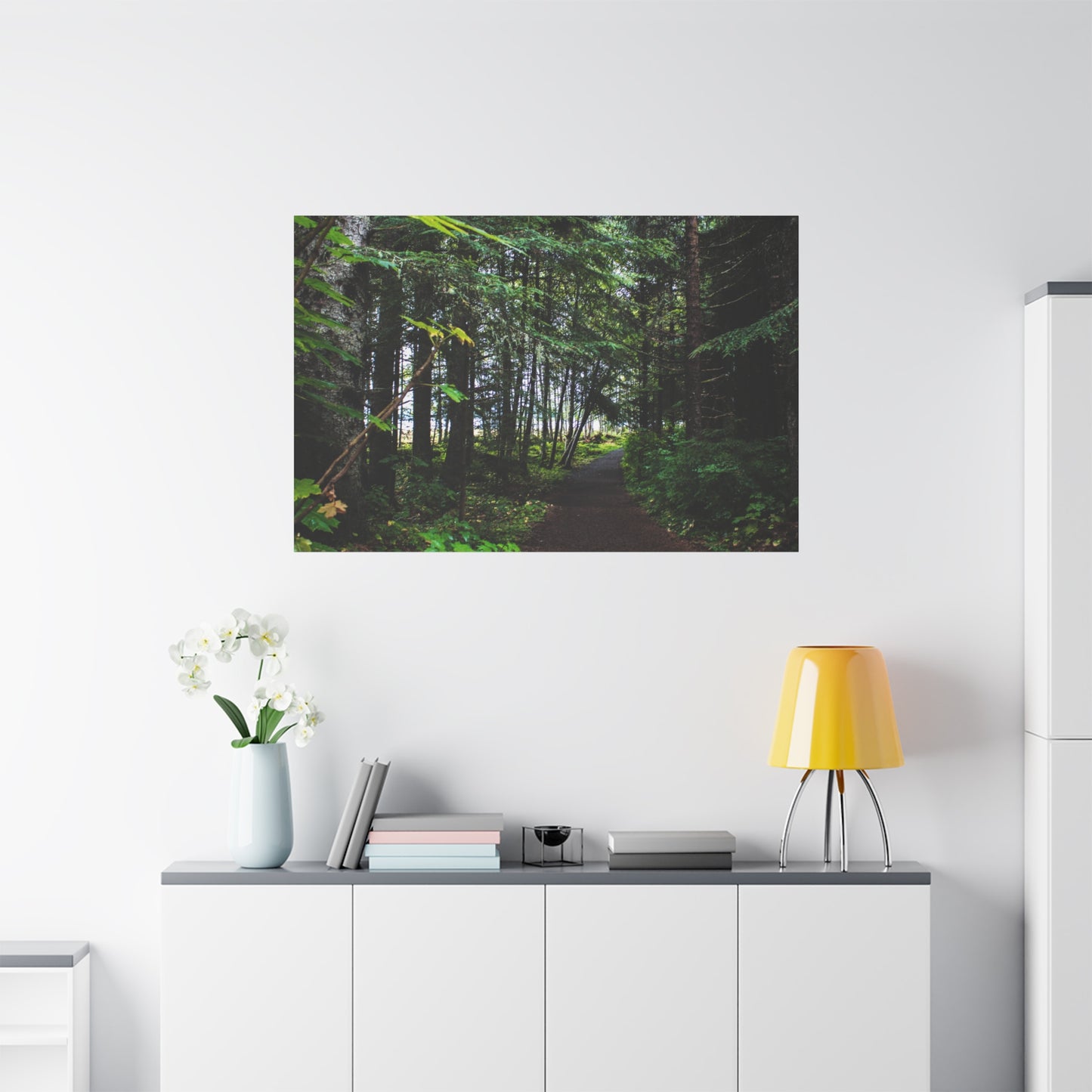 Copy of Canvas Art Print - Trail Through The Trees-Photograph