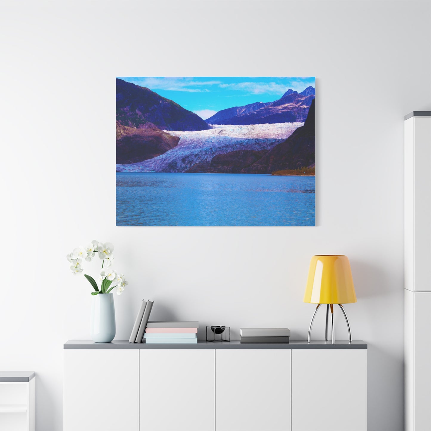 Canvas Print - Gorgeous Glacier Photo