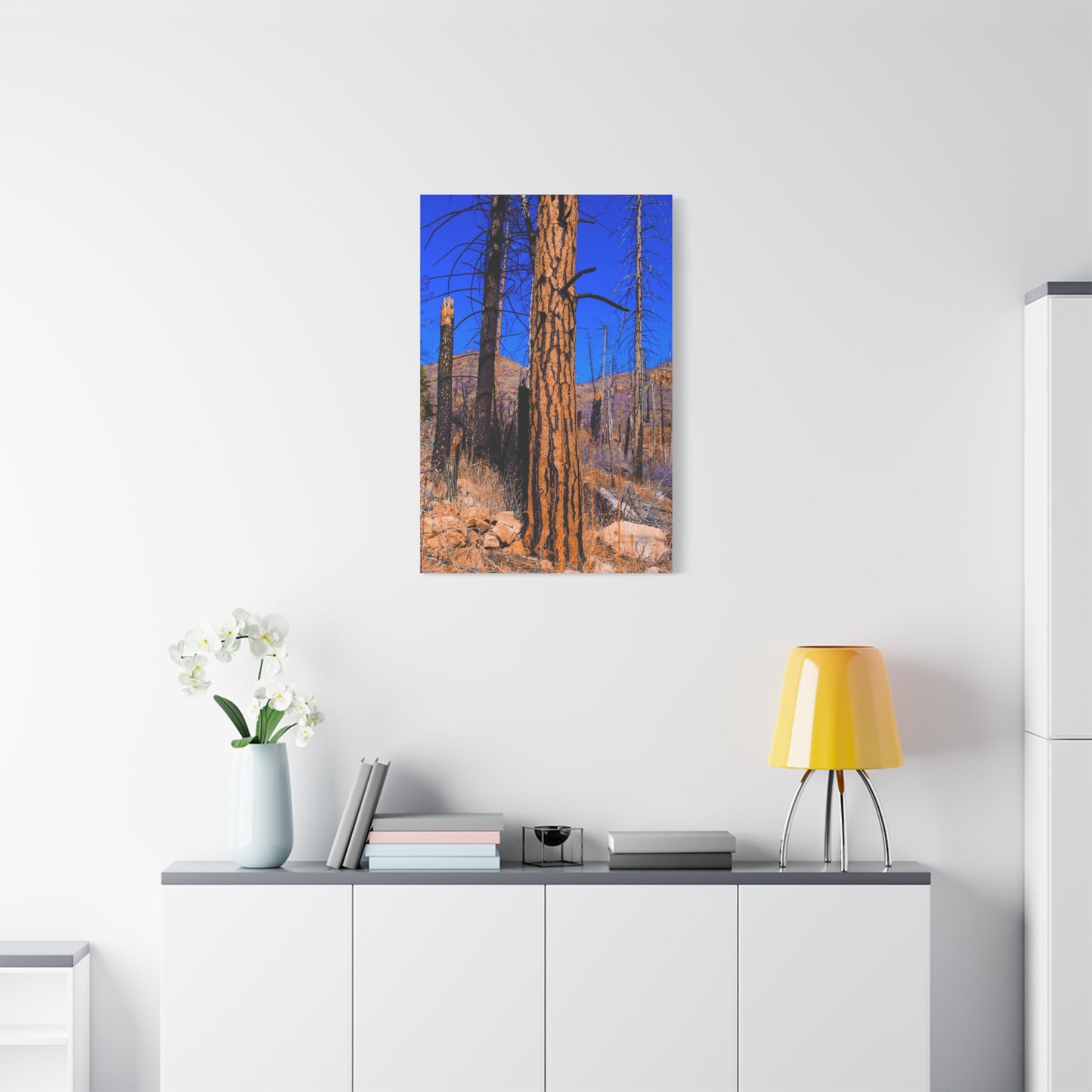 Canvas Print - Thunder Struck Tree Photo