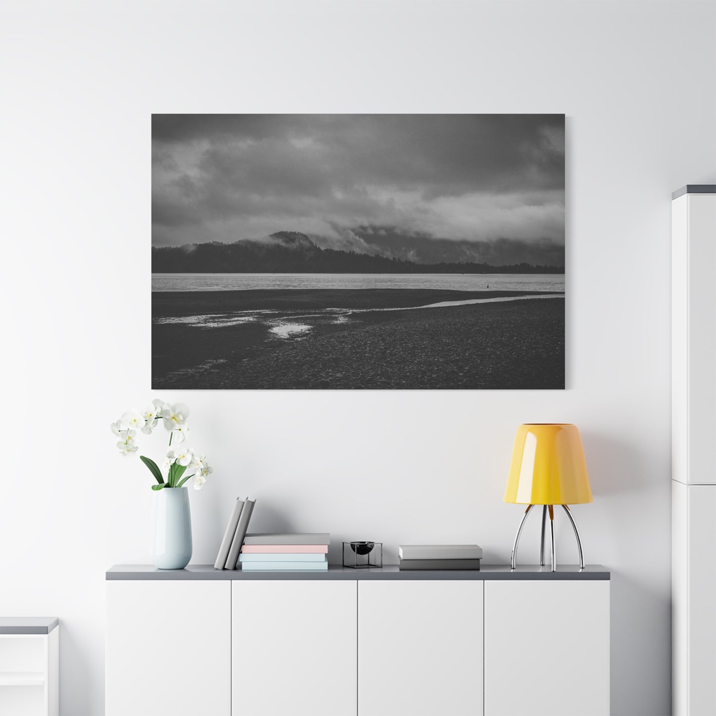 Canvas Print - Foggy Lake Photography