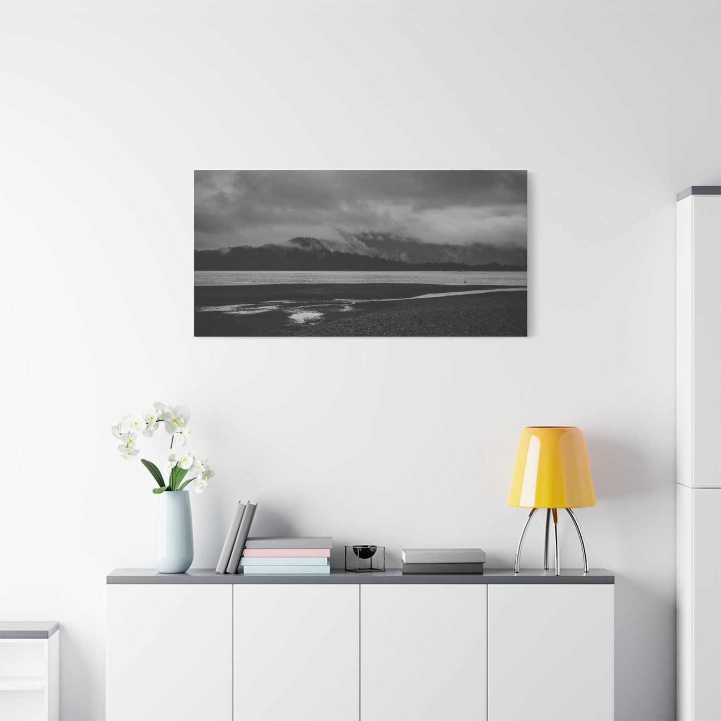 Canvas Print - Foggy Lake Photography