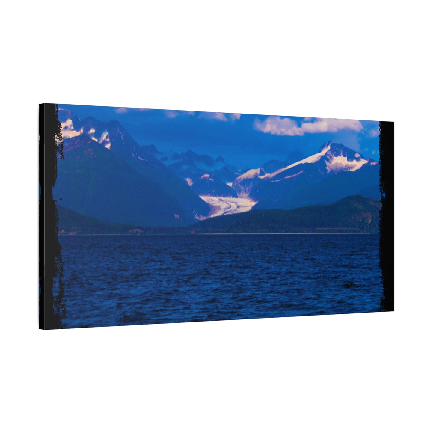 Canvas Print Distant Glacier Photography