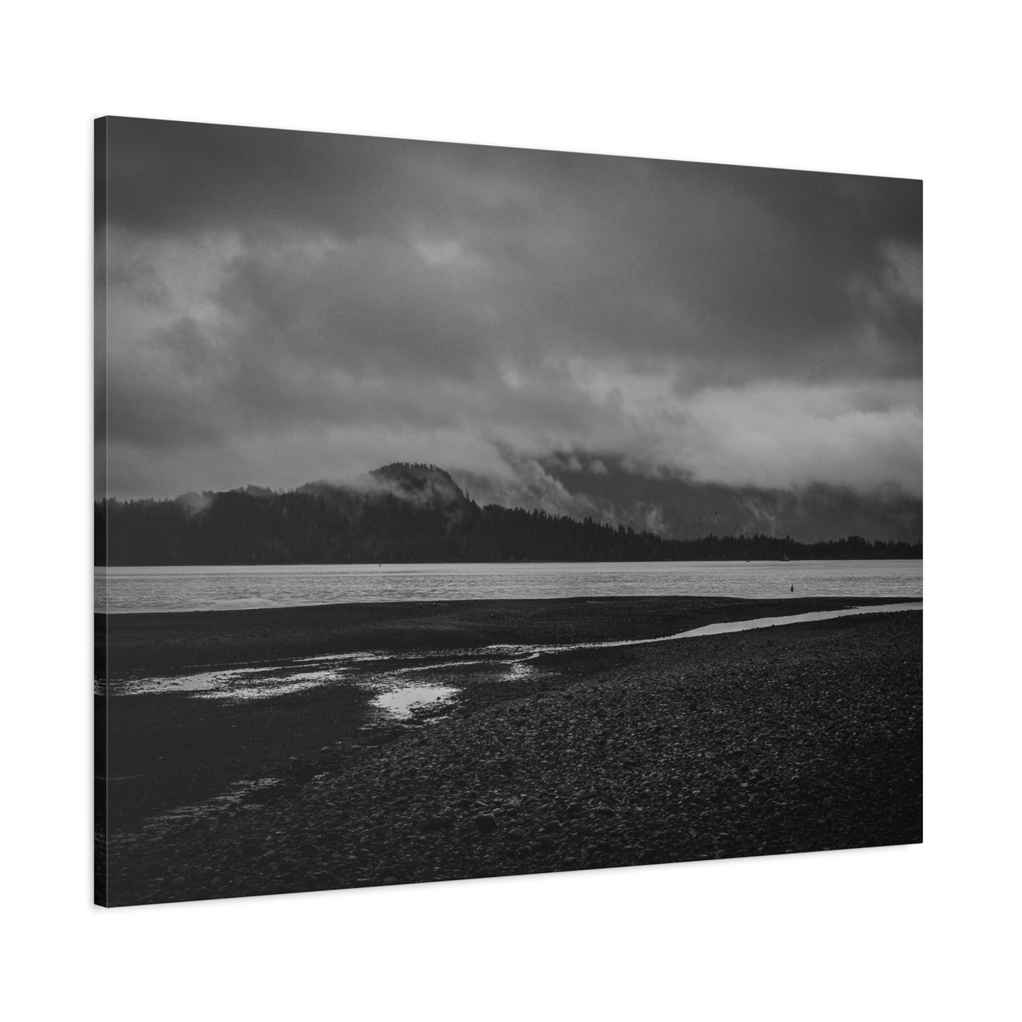 Canvas Print - Foggy Lake Photography