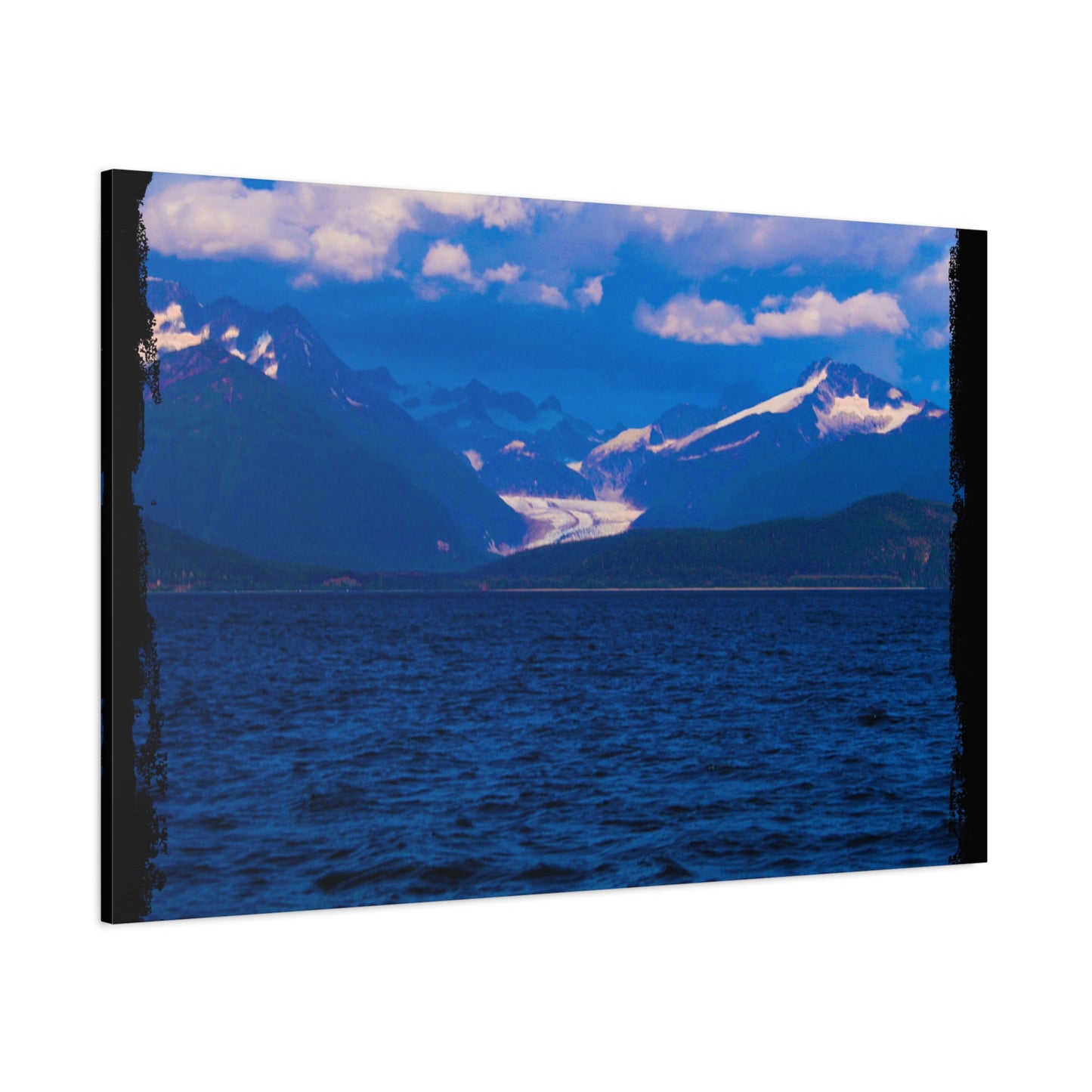 Canvas Print Distant Glacier Photography
