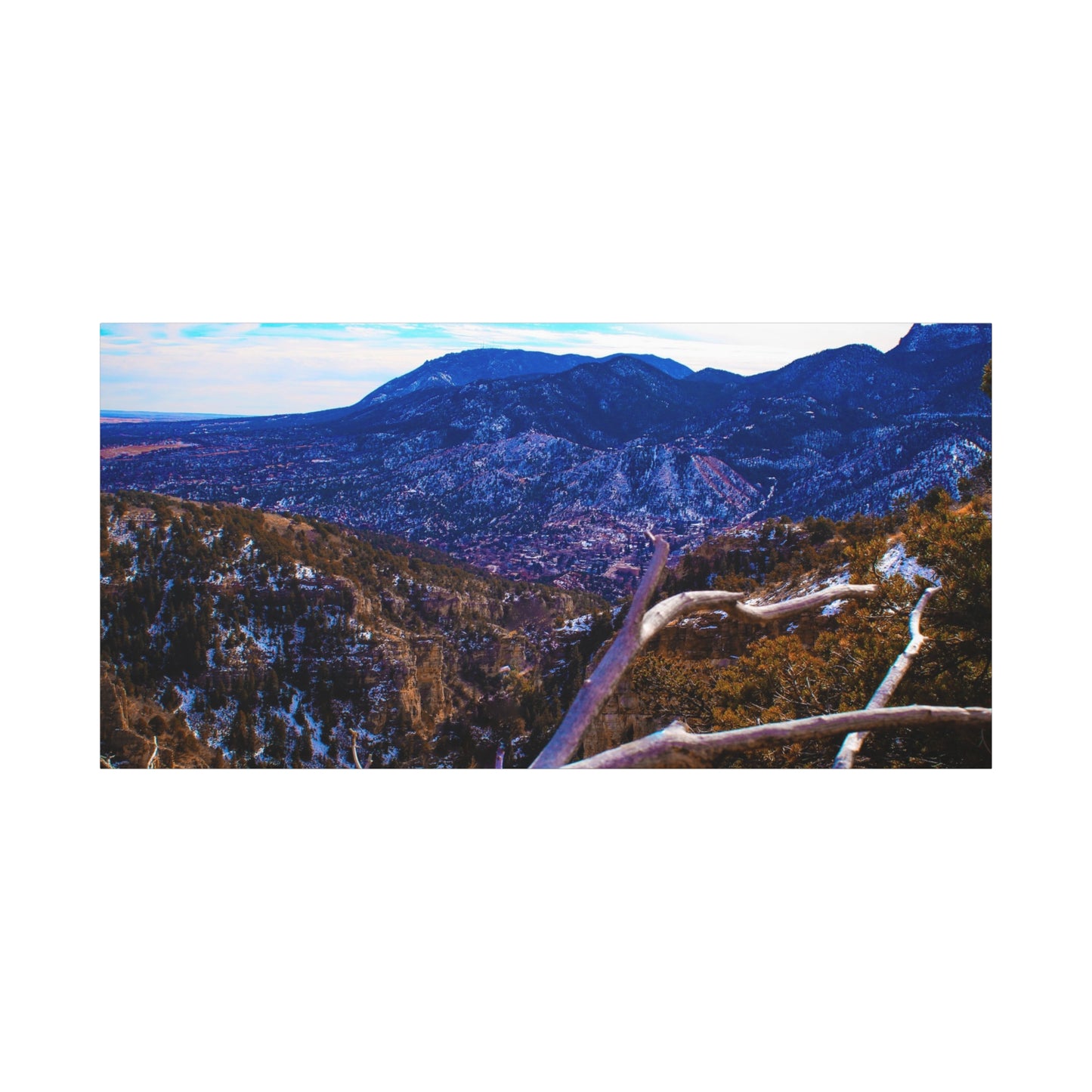 Canvas Print - Out On A Limb Mountain Photography