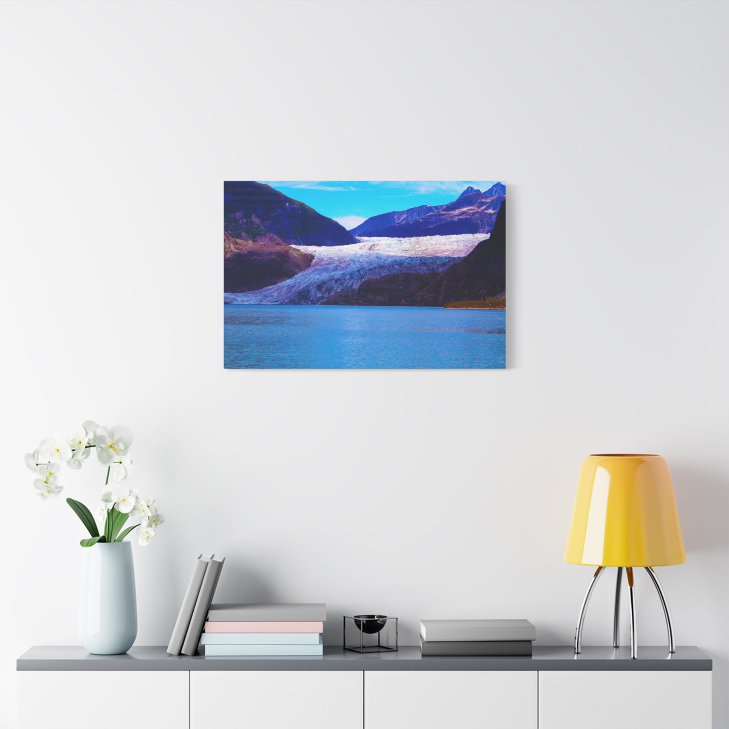 Canvas Print - Gorgeous Glacier Photo