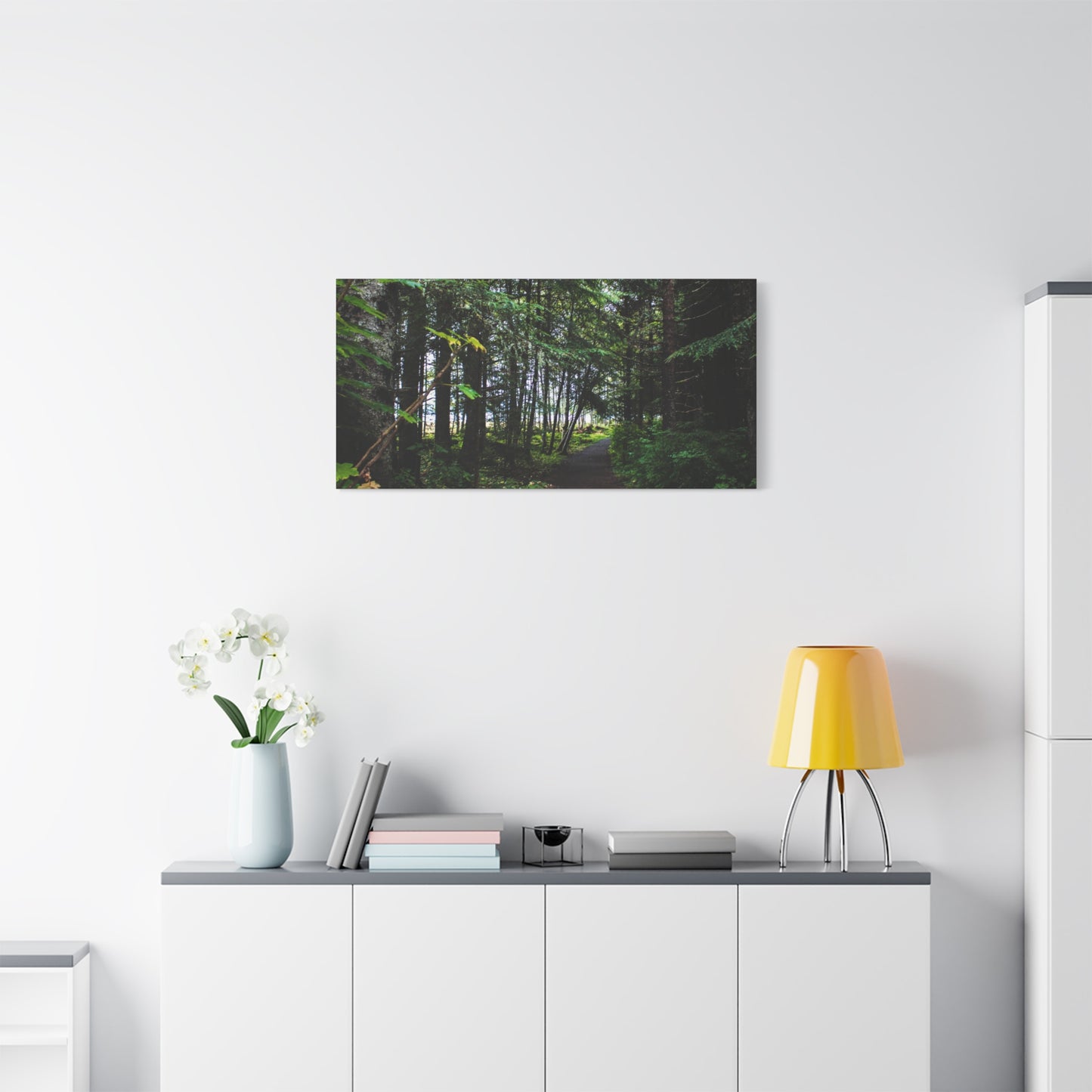 Copy of Canvas Art Print - Trail Through The Trees-Photograph