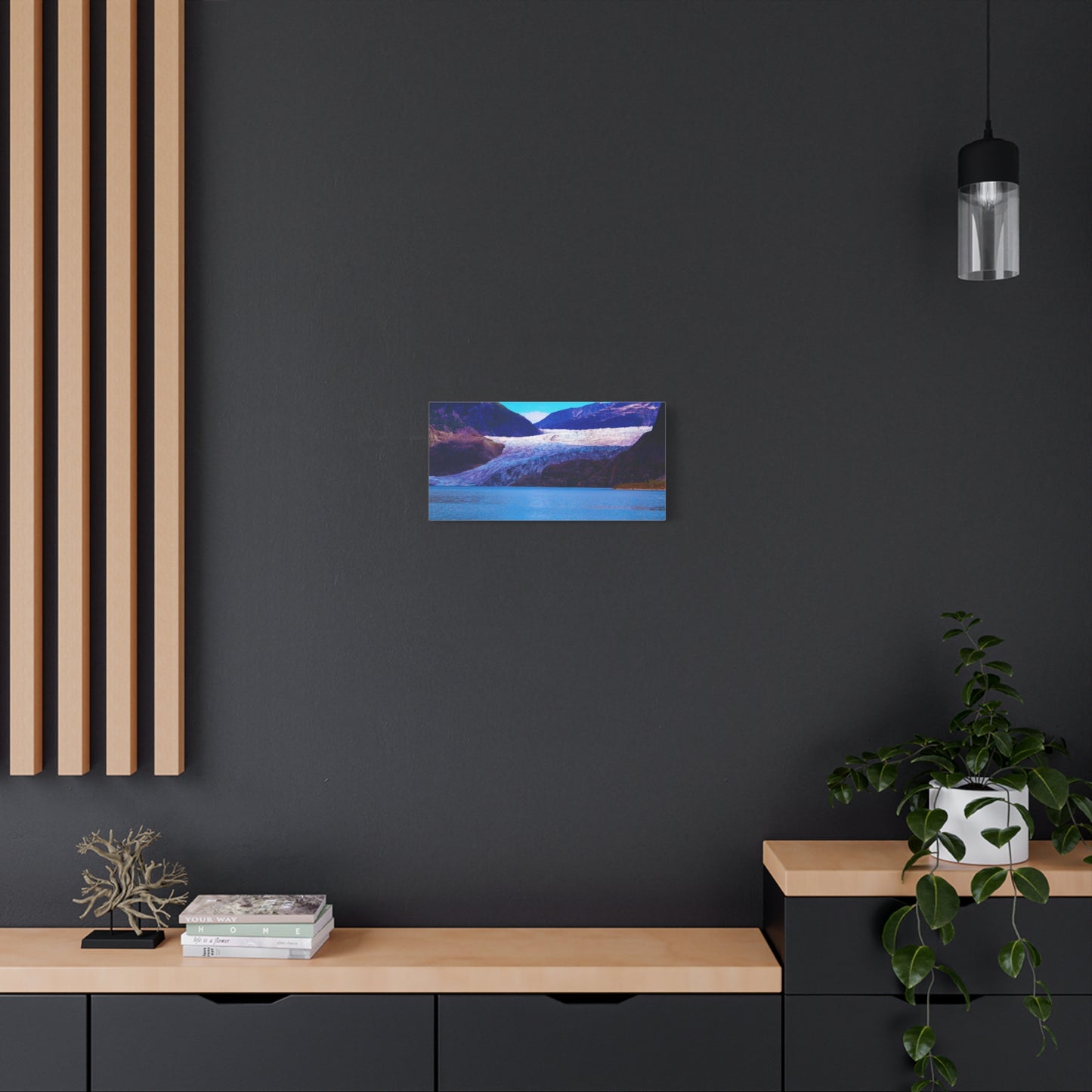 Canvas Print - Gorgeous Glacier Photo
