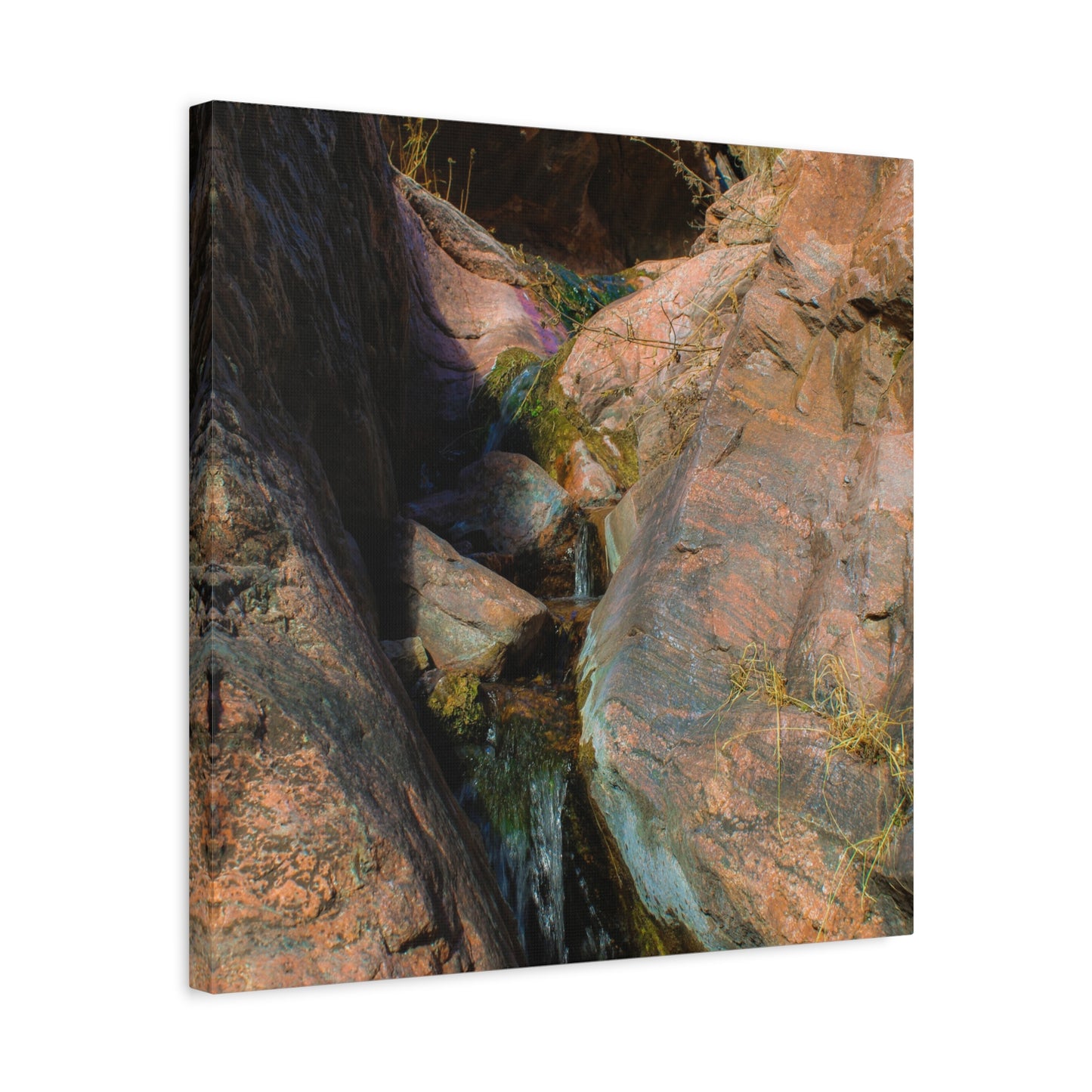 Canvas Print Small Waterfall