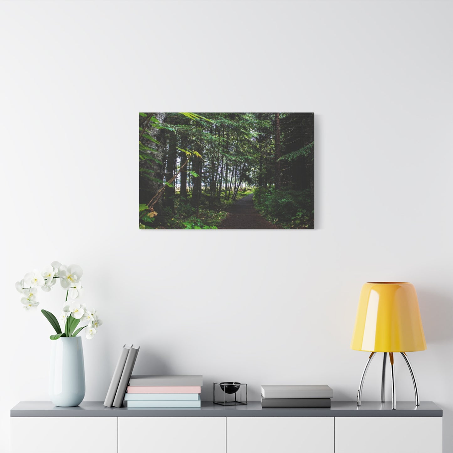 Copy of Canvas Art Print - Trail Through The Trees-Photograph