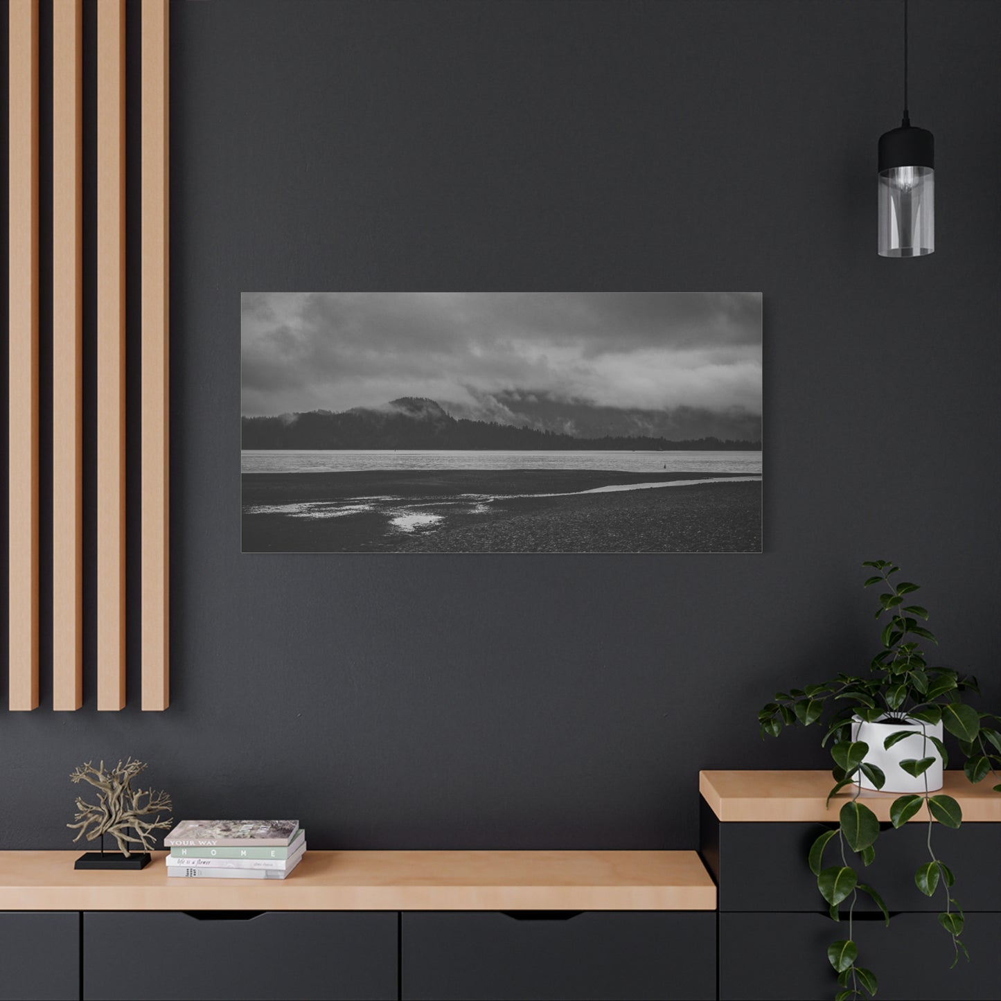 Canvas Print - Foggy Lake Photography
