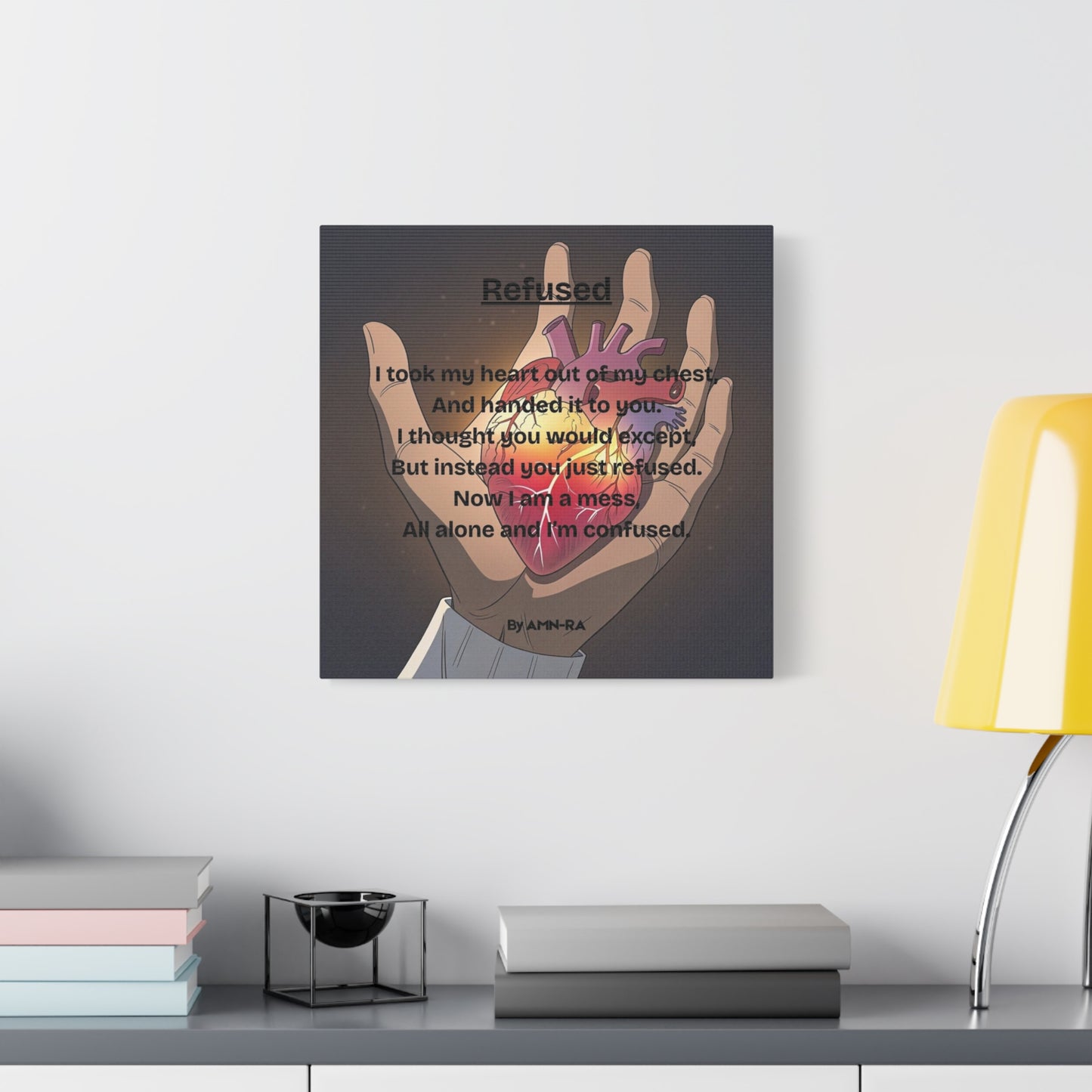 Canvas Poster - Full Color "Refused" by AMN_RA