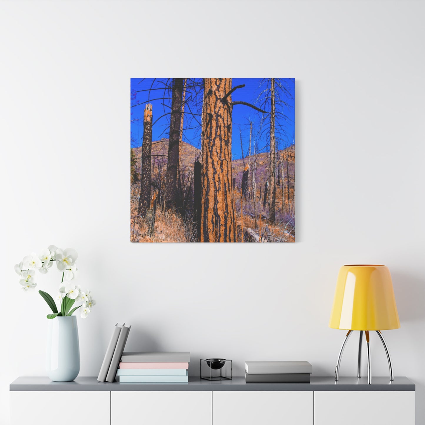 Canvas Print - Thunder Struck Tree Photo