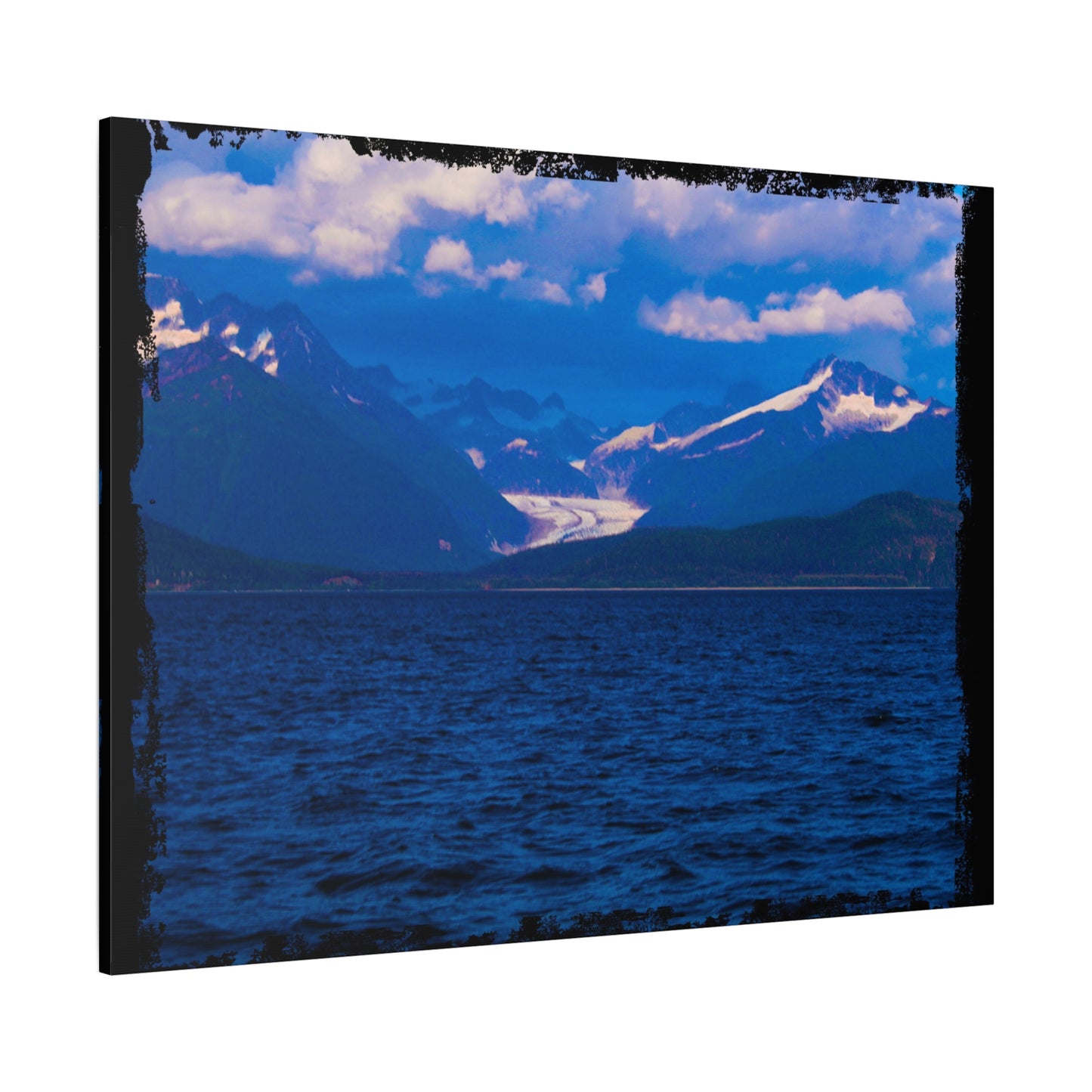 Canvas Print Distant Glacier Photography