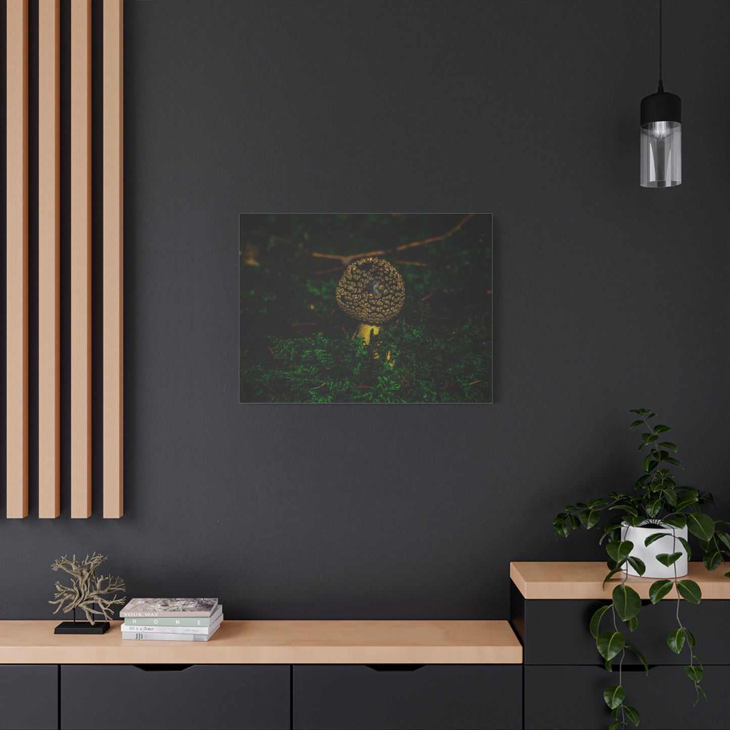 Canvas Print - Micro Mushroom Design