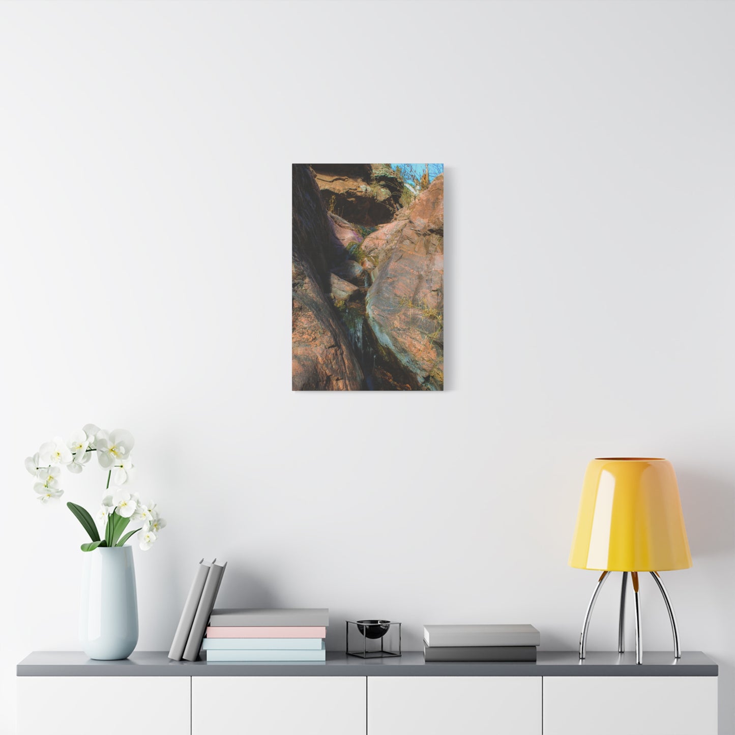 Canvas Print Small Waterfall