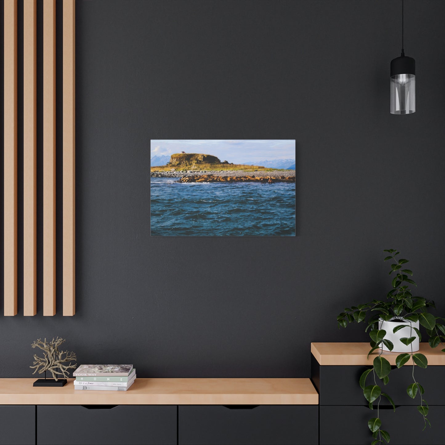 Canvas Print - Photo of Seal Island