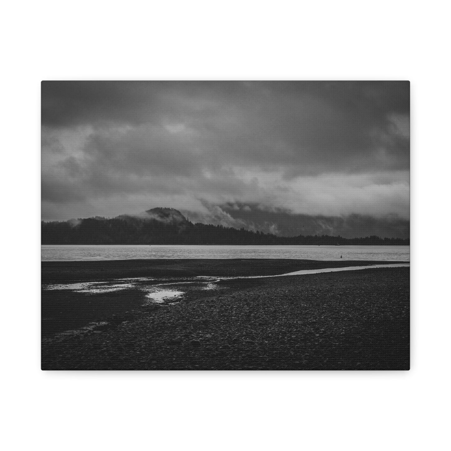 Canvas Print - Foggy Lake Photography
