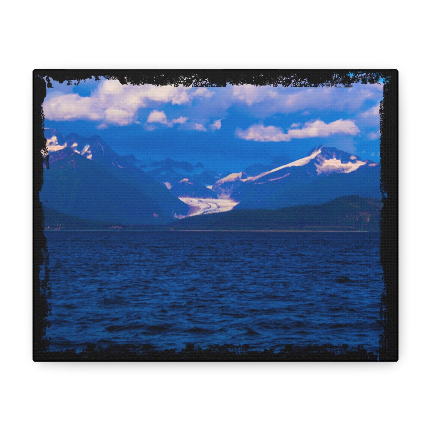 Canvas Print Distant Glacier Photography