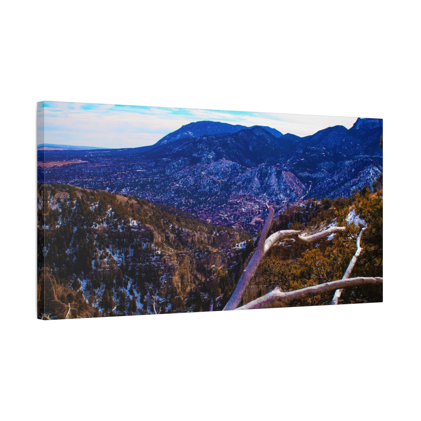 Canvas Print - Out On A Limb Mountain Photography