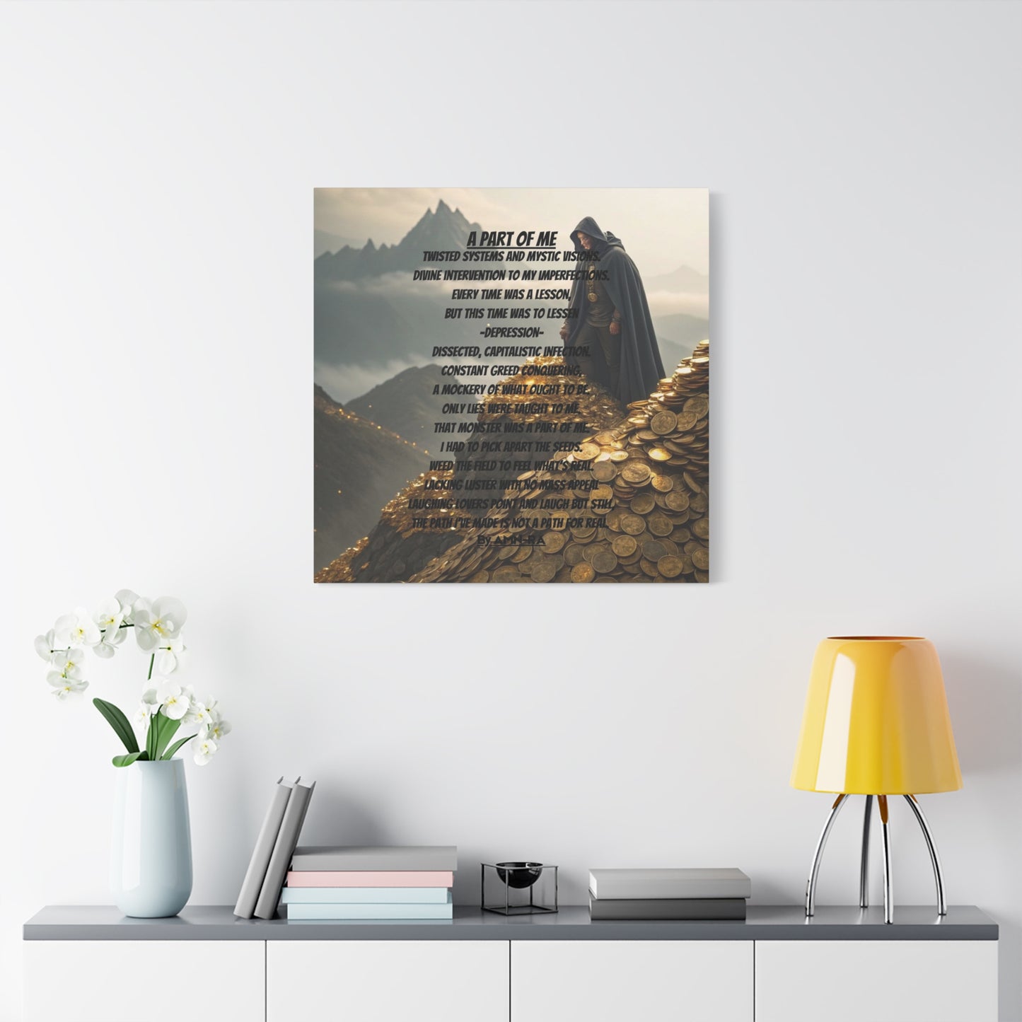 Canvas Print - A Part Of Me - By AMN-RA