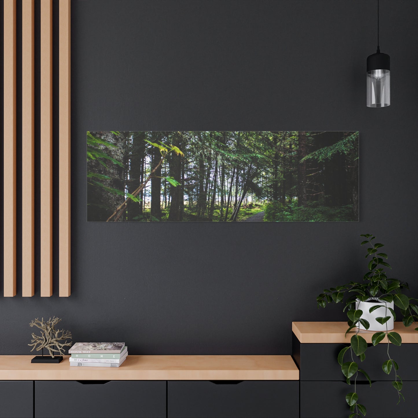 Copy of Canvas Art Print - Trail Through The Trees-Photograph