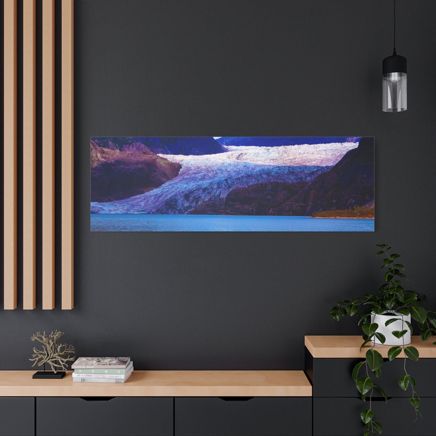 Canvas Print - Gorgeous Glacier Photo