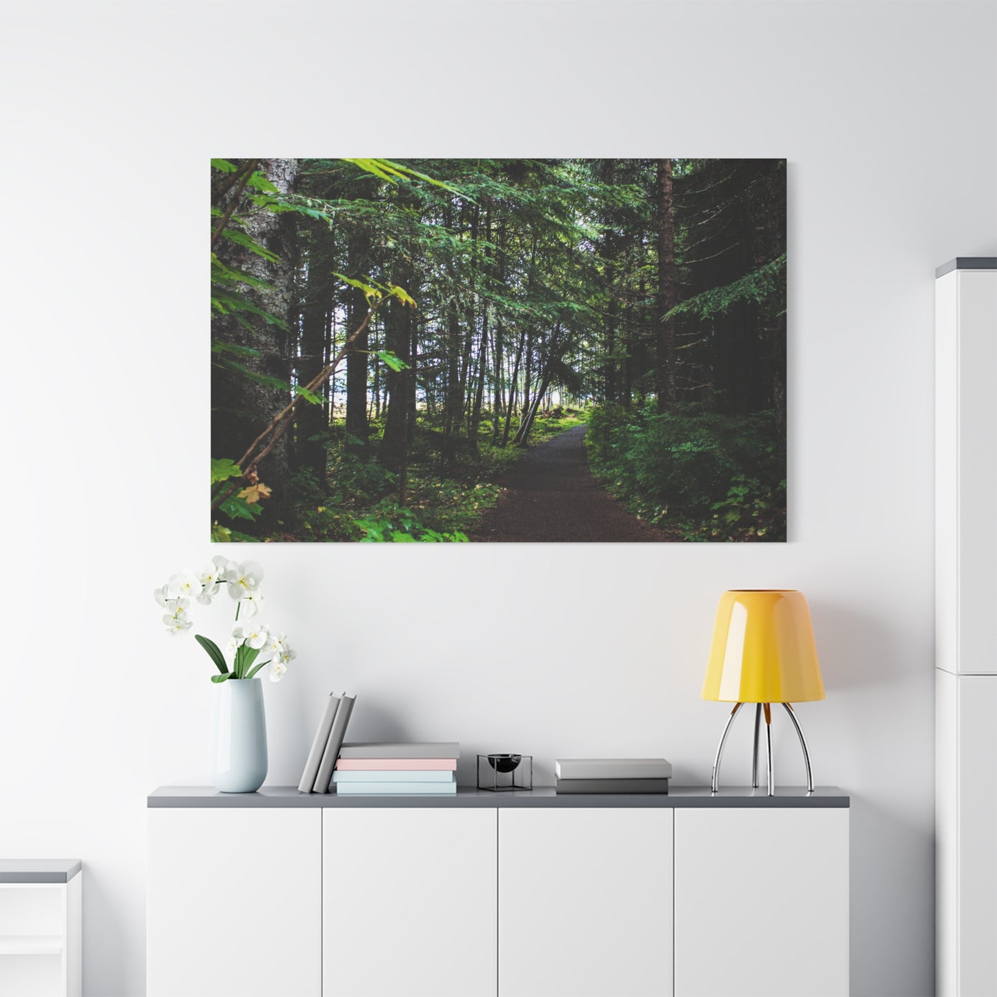 Copy of Canvas Art Print - Trail Through The Trees-Photograph
