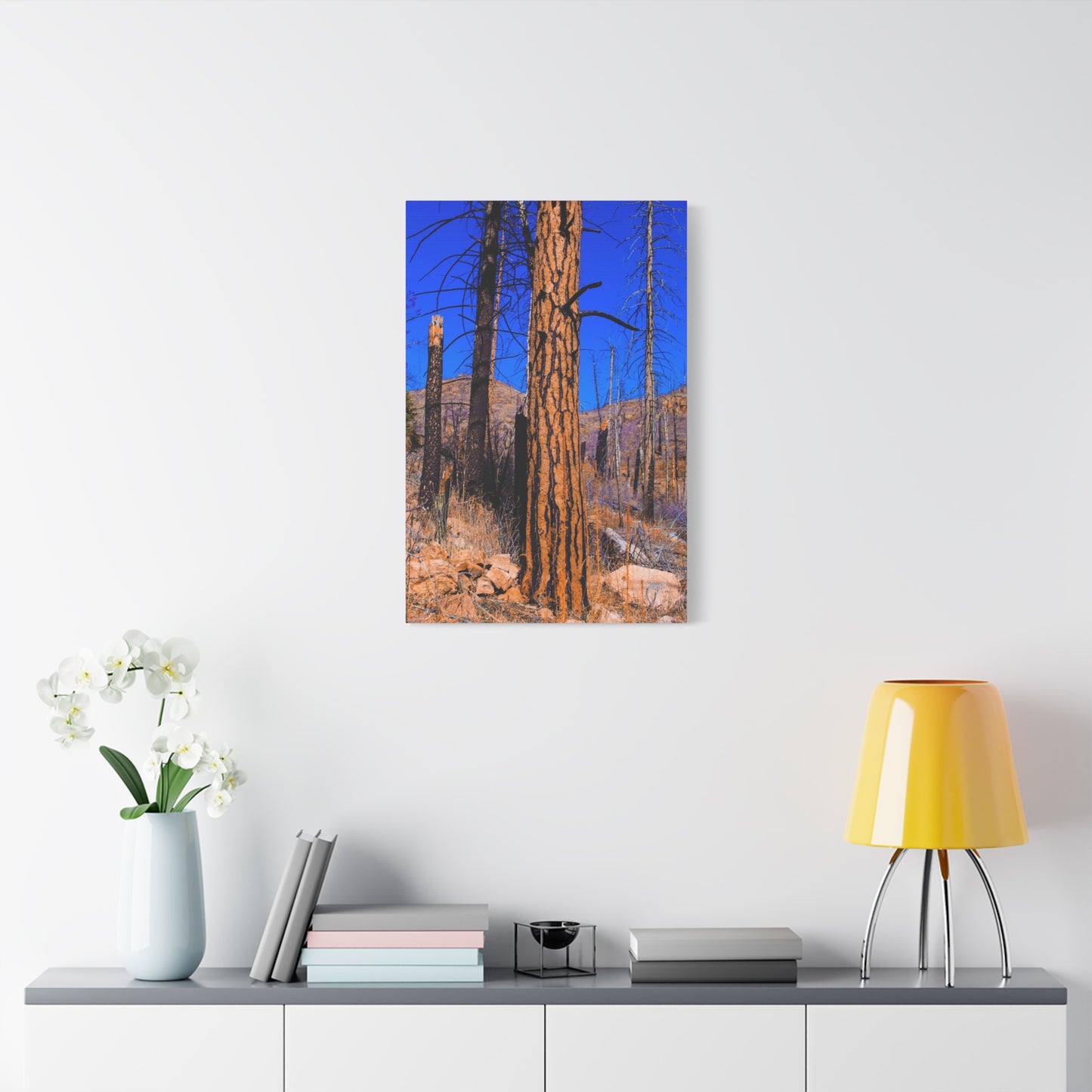 Canvas Print - Thunder Struck Tree Photo