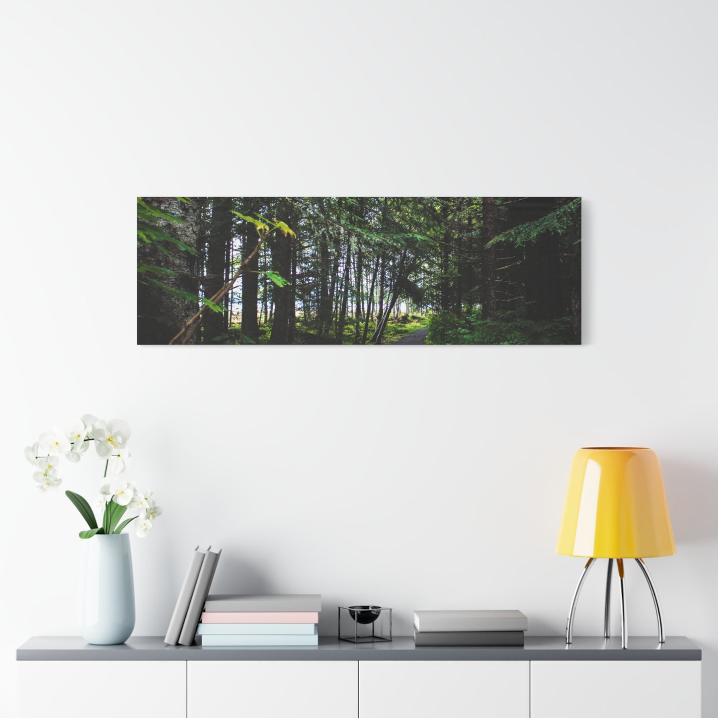 Copy of Canvas Art Print - Trail Through The Trees-Photograph