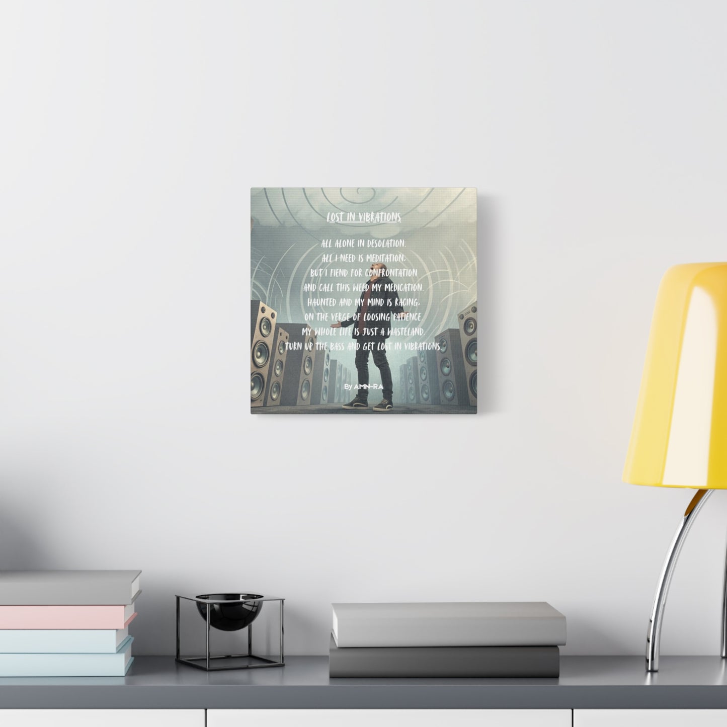 Canvas Print - Lost In Vibrations By AMN-RA