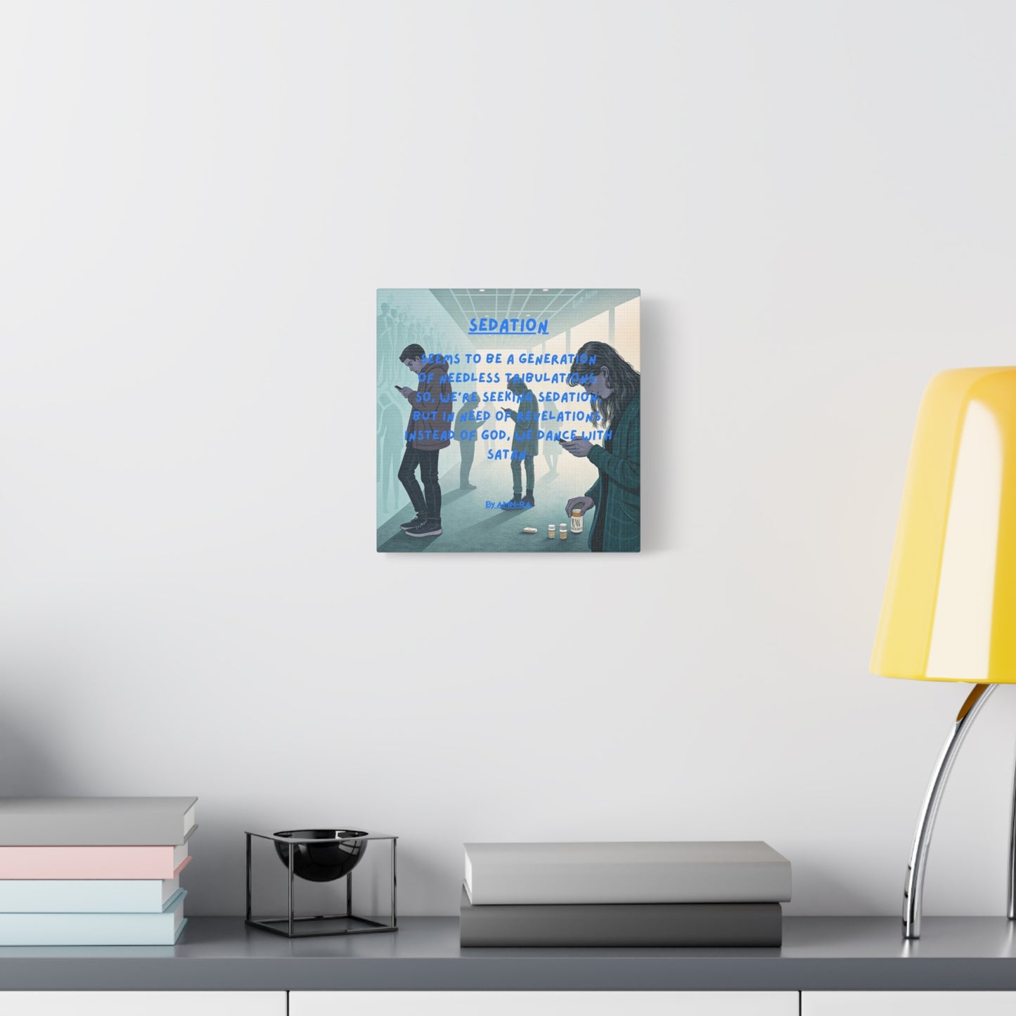 Canvas Poster - Full Color "Sedation" by AMN_RA