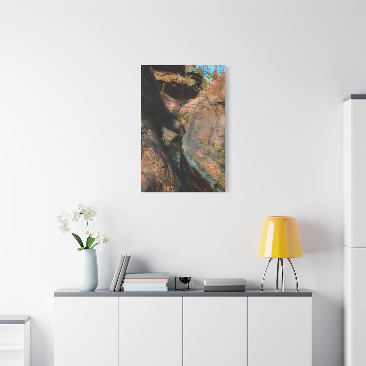 Canvas Print Small Waterfall