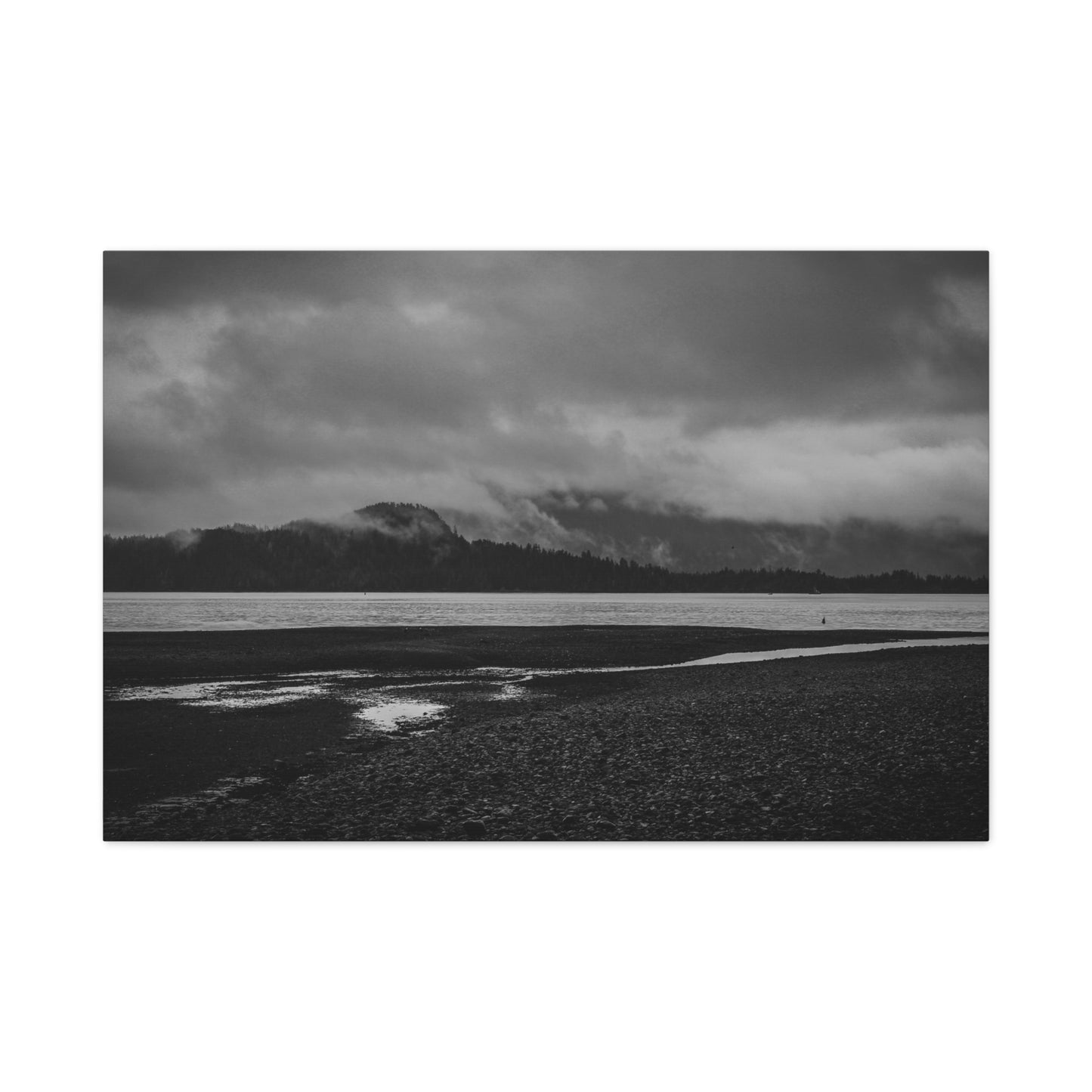 Canvas Print - Foggy Lake Photography