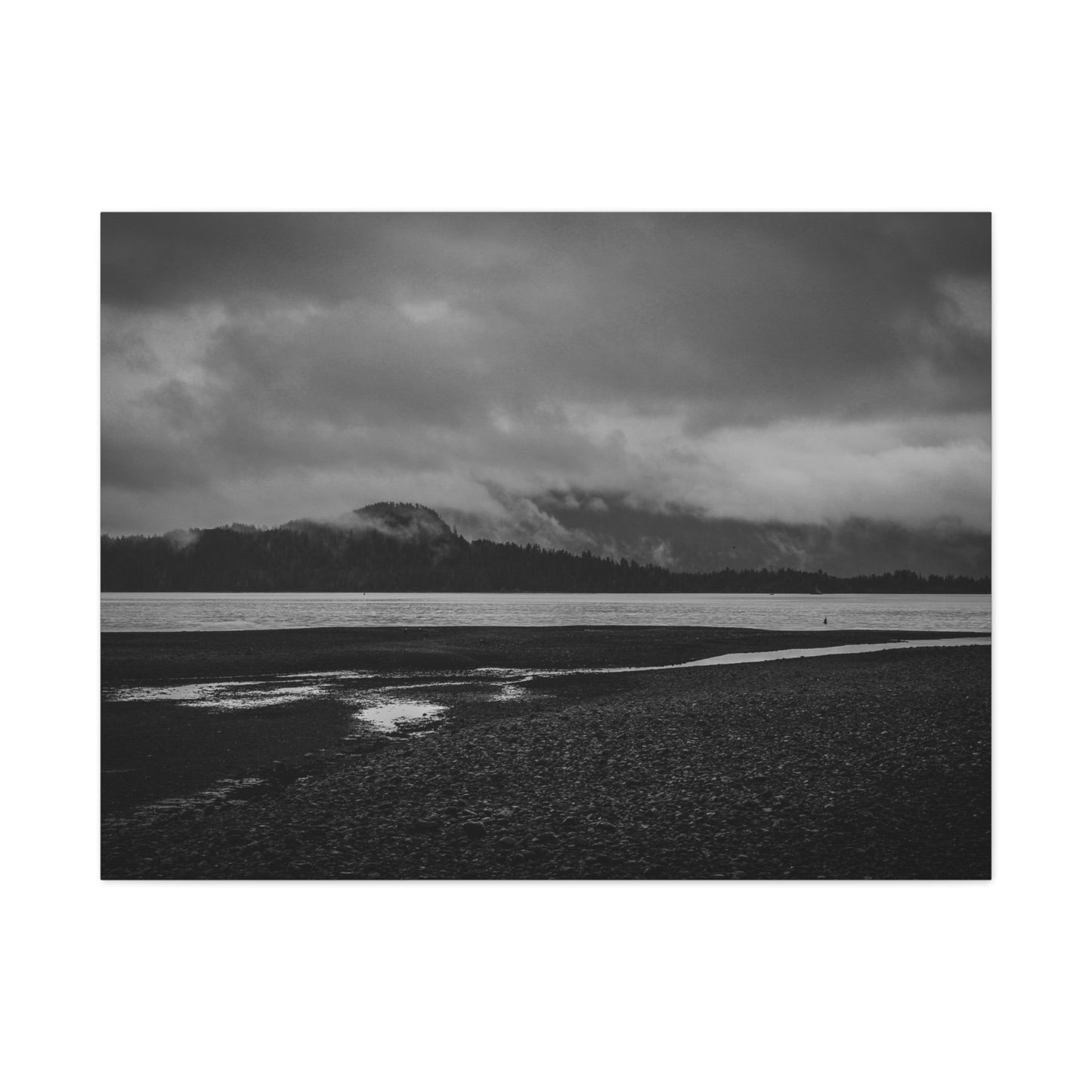 Canvas Print - Foggy Lake Photography