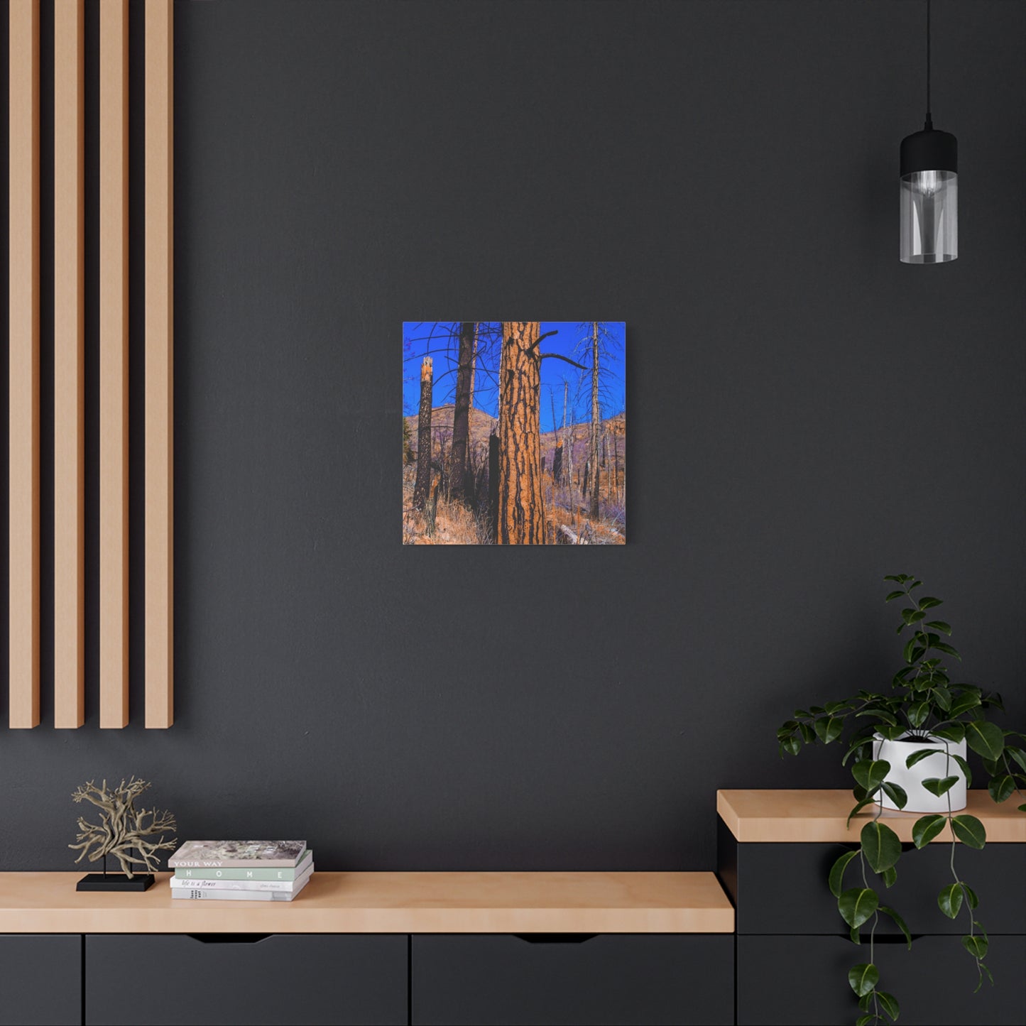 Canvas Print - Thunder Struck Tree Photo