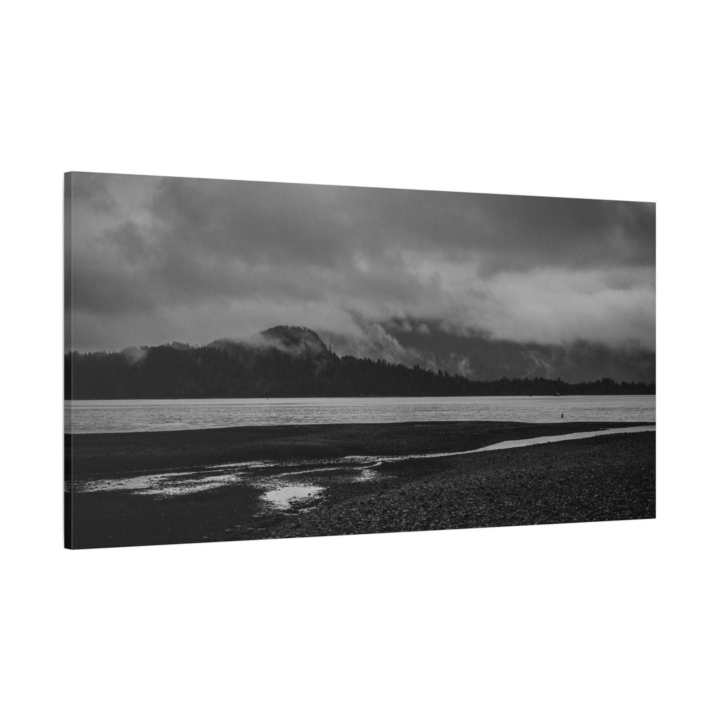 Canvas Print - Foggy Lake Photography