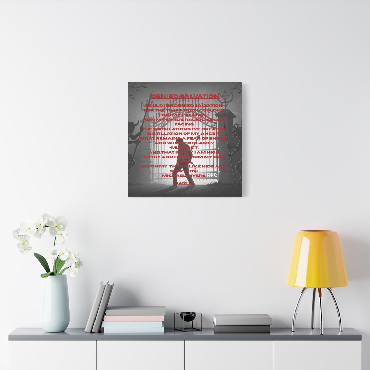 Canvas Print - Denied Salvation - By AMN-RA