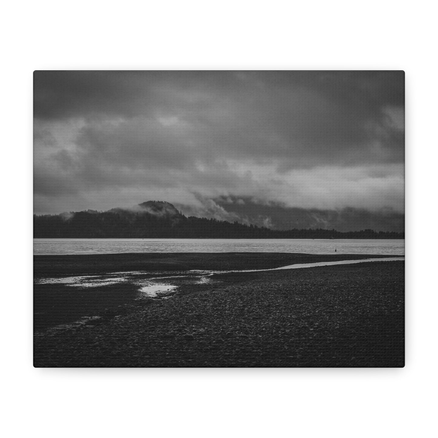 Canvas Print - Foggy Lake Photography